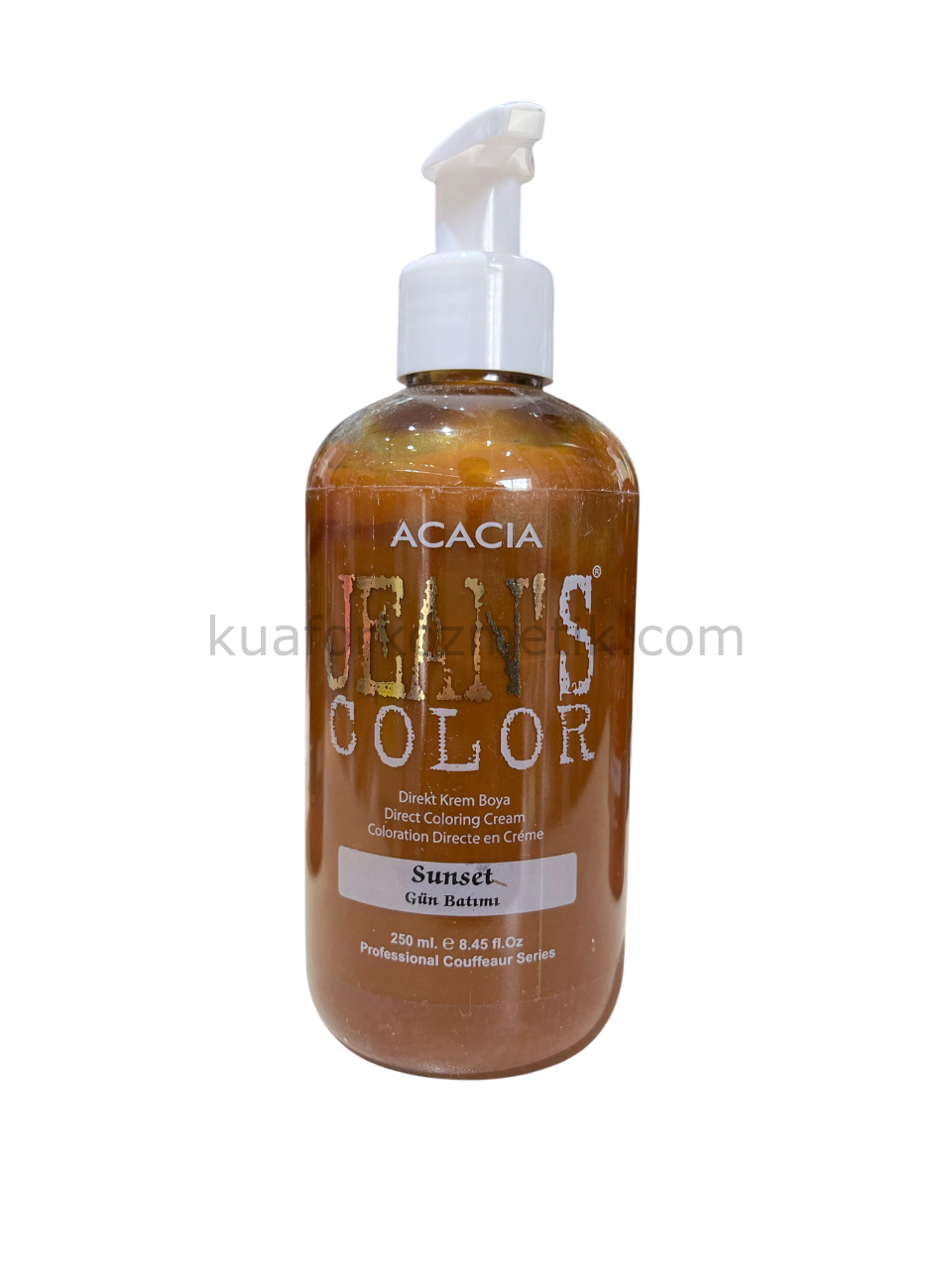 Jeans Color Su Bazlı Amonyaksız Saç Boyası 250Ml - Gün Batımı