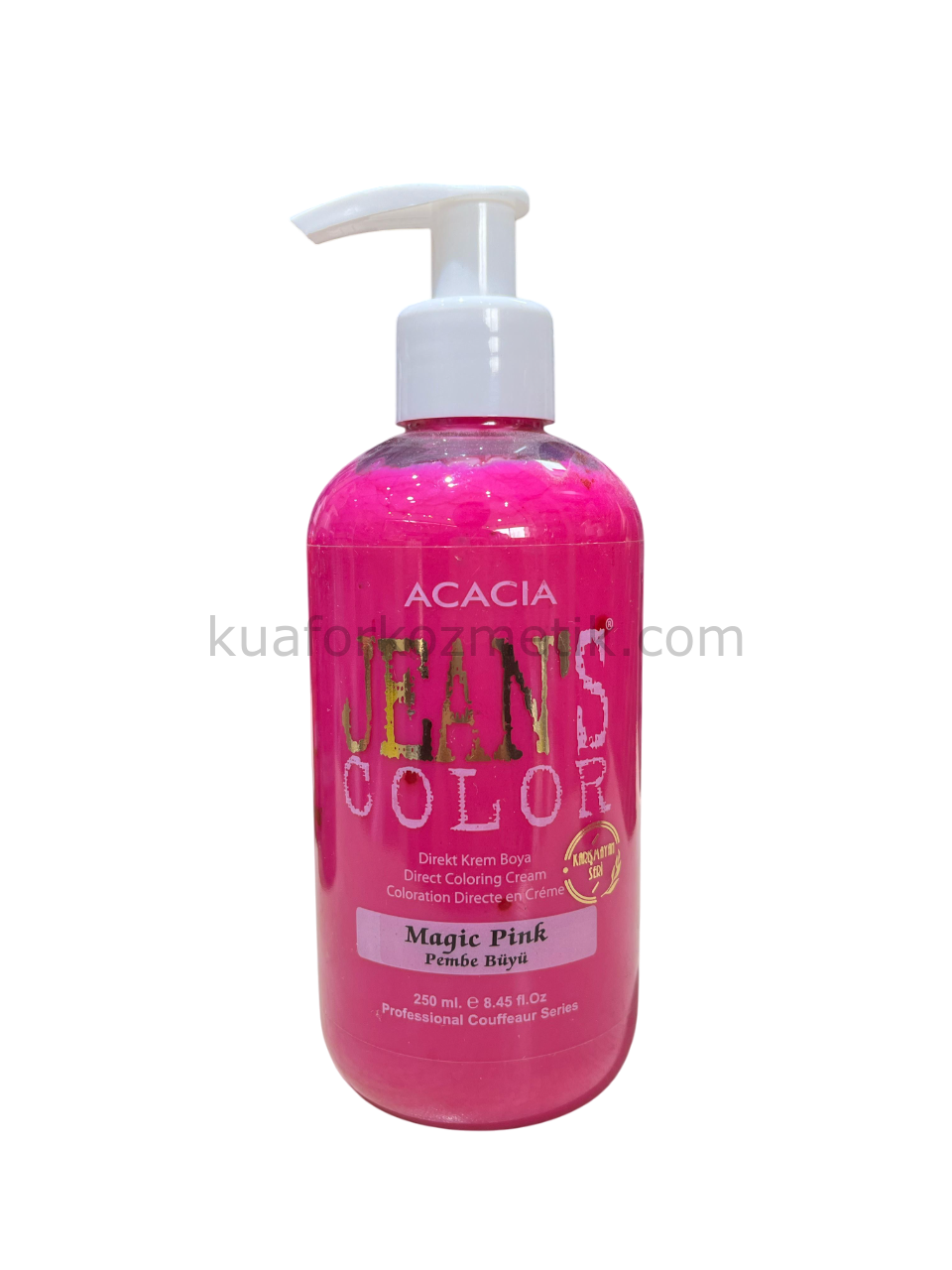 Jeans Color Su Bazlı Amonyaksız Saç Boyası 250Ml - Pembe Büyü