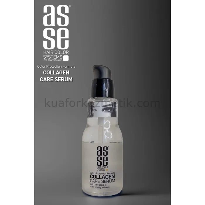 Asse Collagen Care Saç Serumu, Besleyici ve Nemlendirici Saç Bakım Serumu 100ml