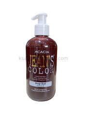 Jeans Color Su Bazlı Amonyaksız Saç Boyası 250Ml - Koyu Kızıl