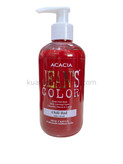 Jeans Color Su Bazlı Amonyaksız Saç Boyası 250Ml - Biber Kızılı