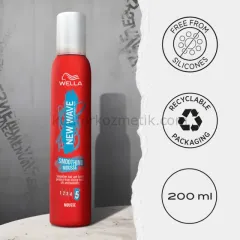 Wella New Wave Smoothing Saç Köpüğü 200Ml