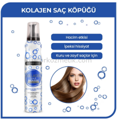 Morfose Collagen Hacim ve İpeksi Hissiyat Saç Bakım Köpüğü 200Ml
