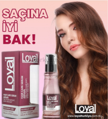Loyal Arganlı Saç Serumu 100Ml - Pembe