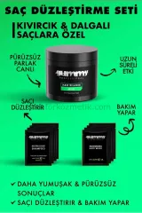 Gummy Saç Düzleştirici Mild Relaxer Unisex 550ml Saç Düzleştirici Set