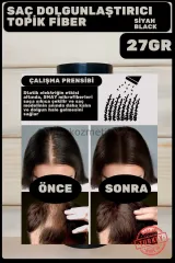 Smay Saç Dolgunlaştırıcı Topik 27gr - Koyu Kahve