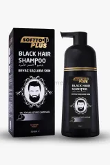 SofttoPlus Saç Siyahlaştıran Şampuan 350 Ml - Siyah