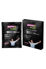 SofttoPlus Saç Siyahlaştıran Şampuan 25Ml - Tek Kullanımlık 1 Adet