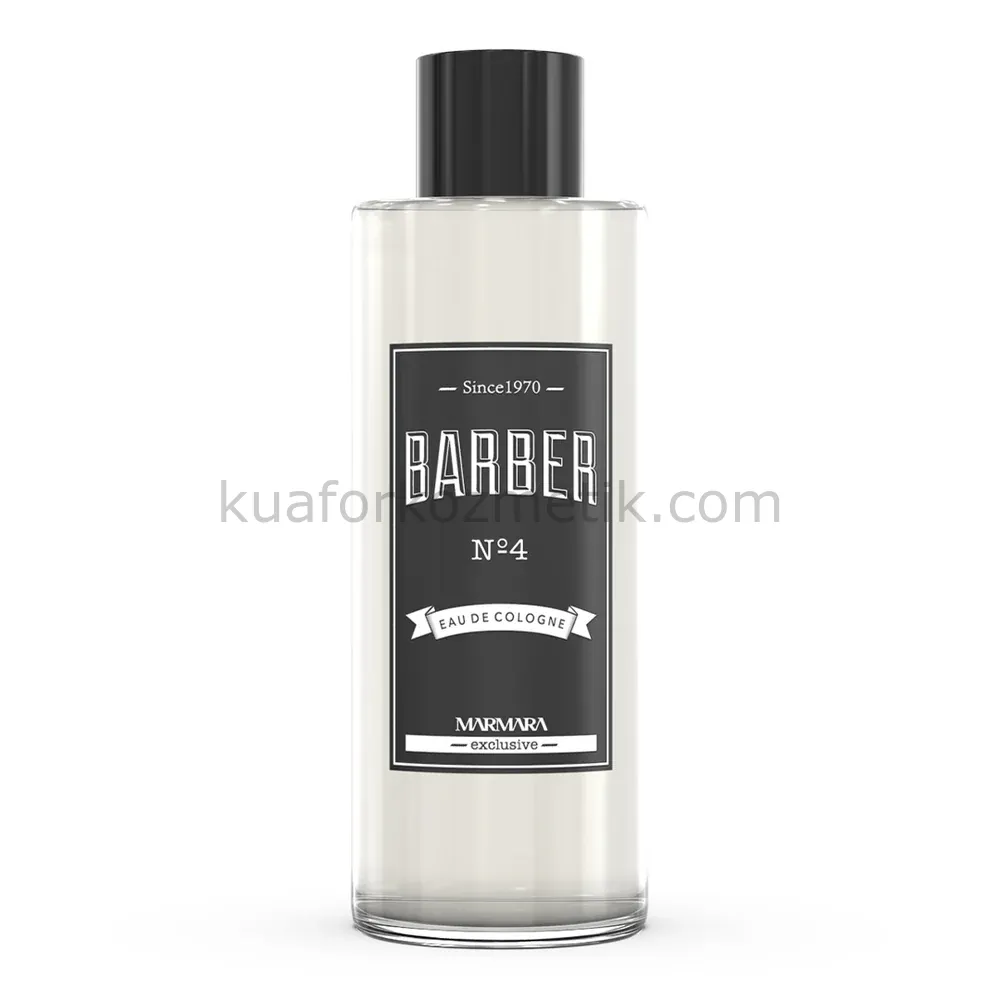 Barber Kolonya Cam Şişe 500 ML - NO.4
