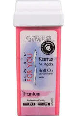 MoreForYou Kartuş Rollon Ağda 100Ml - Pembe Pudralı