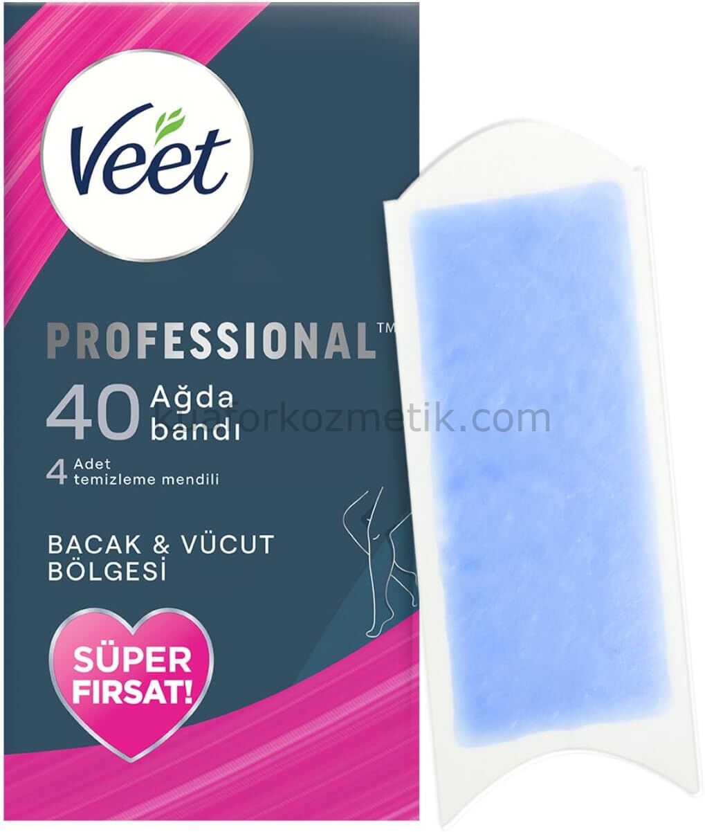Veet Sir Ağda Bantları 40 Adet