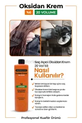 Morfose Oksidan Saç Açıcı 1000Ml - %6 20 Volume