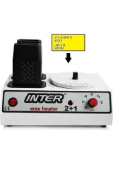 İnter Konserve Ağda Makinesi 2 + 1 - Metal Gövde
