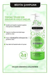 Morfose Biotin Şampuan 2in1 1000Ml