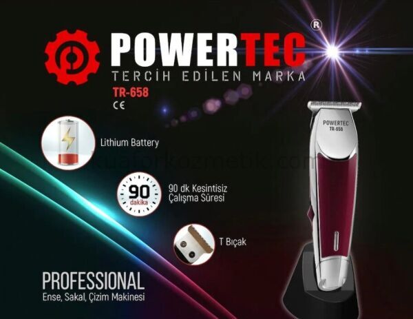 Powertec Tıraş Makinesi TR-658