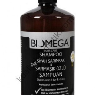Biomega Siyah Sarımsak & Sarmaşık Özlü Şampuan 1000 Ml
